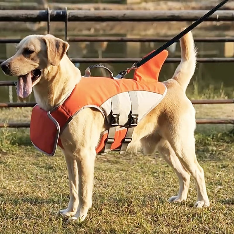 Life Jacket Shark Fin Safety Vest for Dogs
