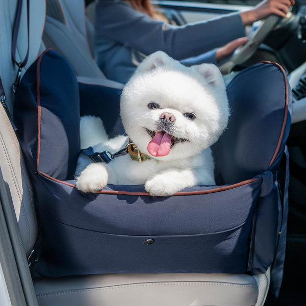 Luxury Dog Car Seat for Small Pets – Travel-Ready & Waterproof
