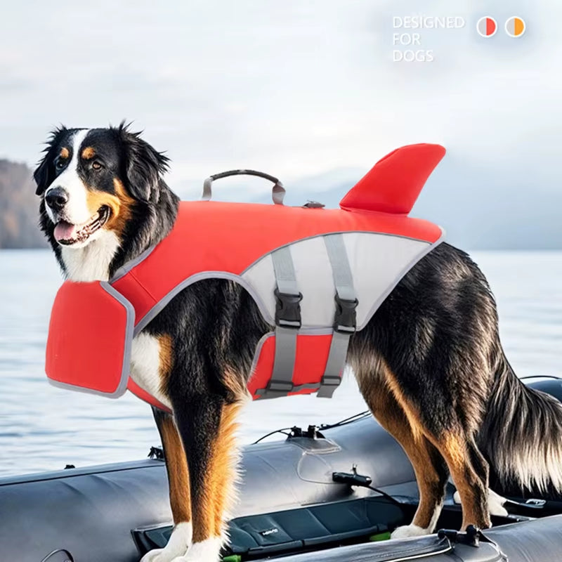 Life Jacket Shark Fin Safety Vest for Dogs