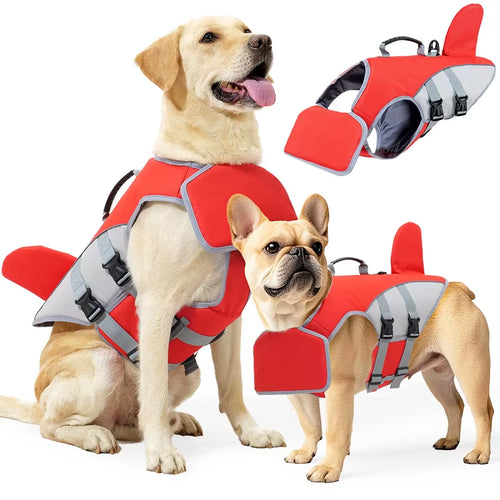 Life Jacket Shark Fin Safety Vest for Dogs