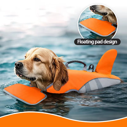 Life Jacket Shark Fin Safety Vest for Dogs