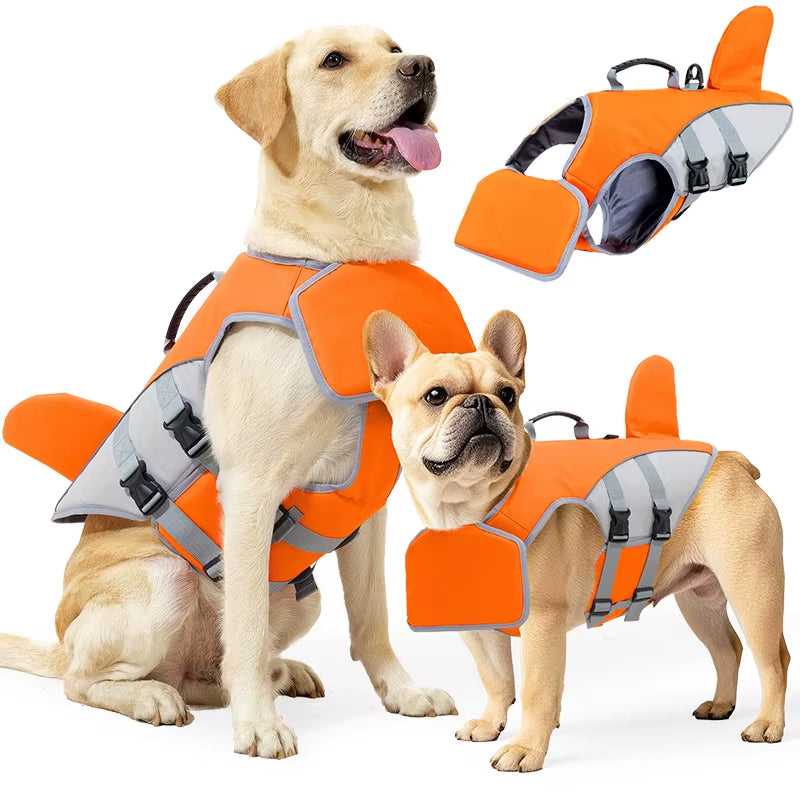 Life Jacket Shark Fin Safety Vest for Dogs