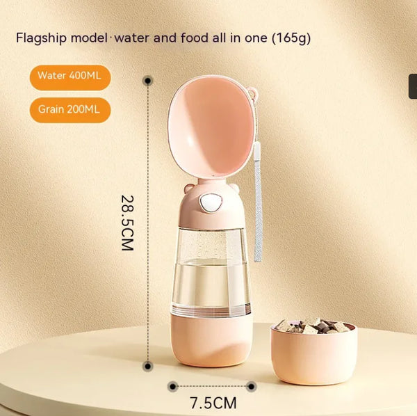 2-in-1 Portable Water Bottle